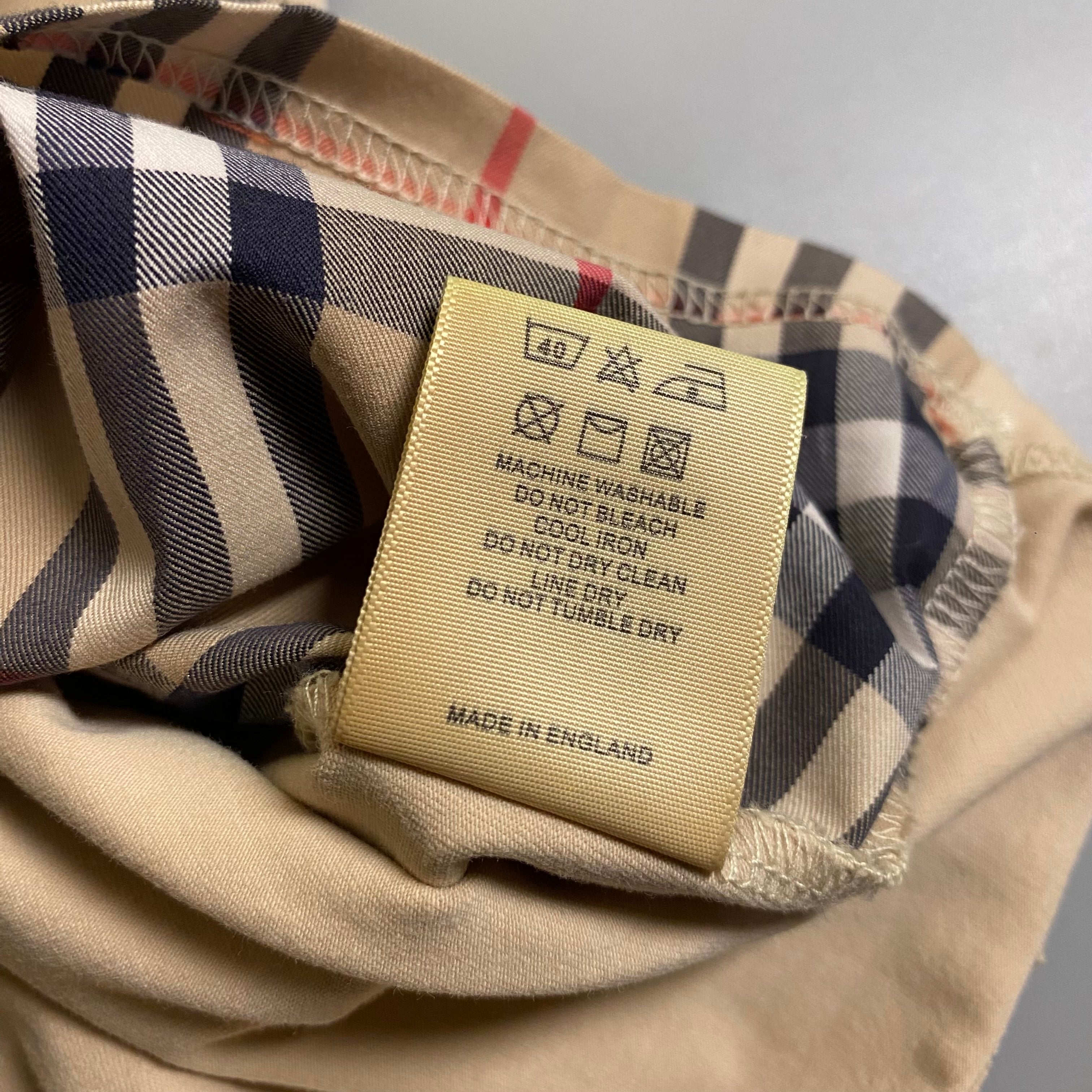 Vintage Burberry layered-look polo shirt