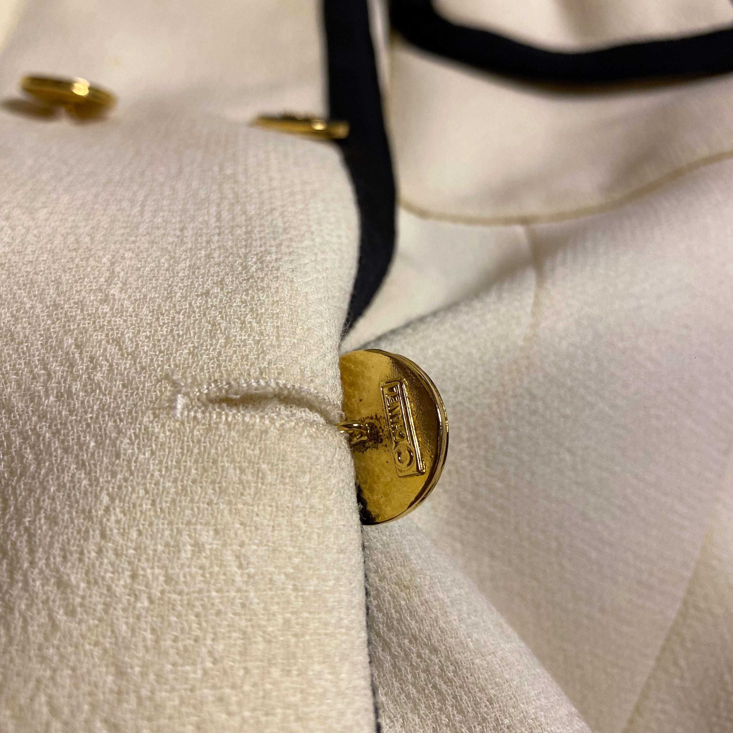 Chanel 1980s Wool Crepe Jacket