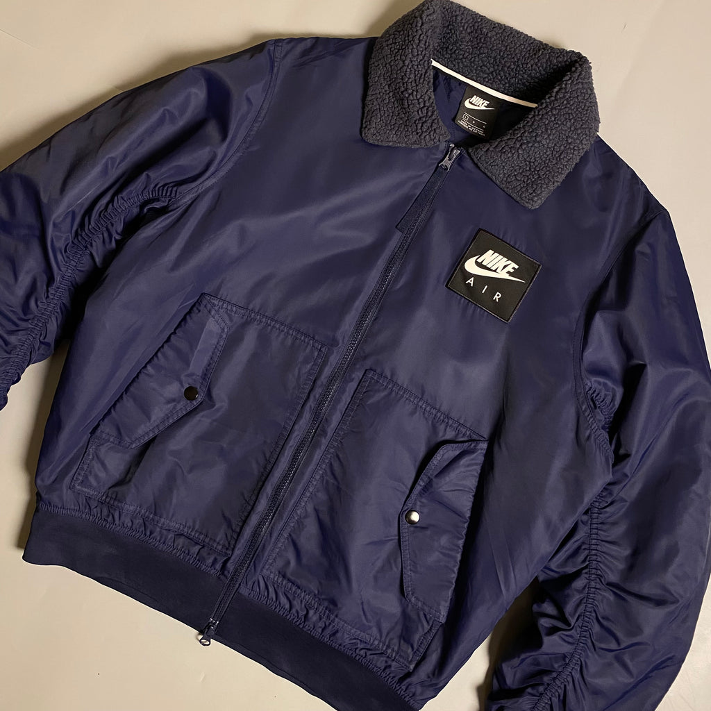 Nike Air Seasonal Full-Zip Sherpa Bomber Jacket