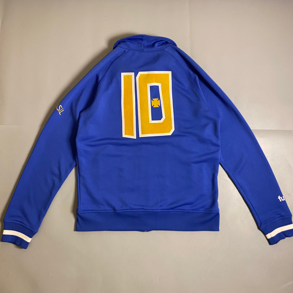 Y2K Nike x Brasil Swoosh Blue Track Jacket