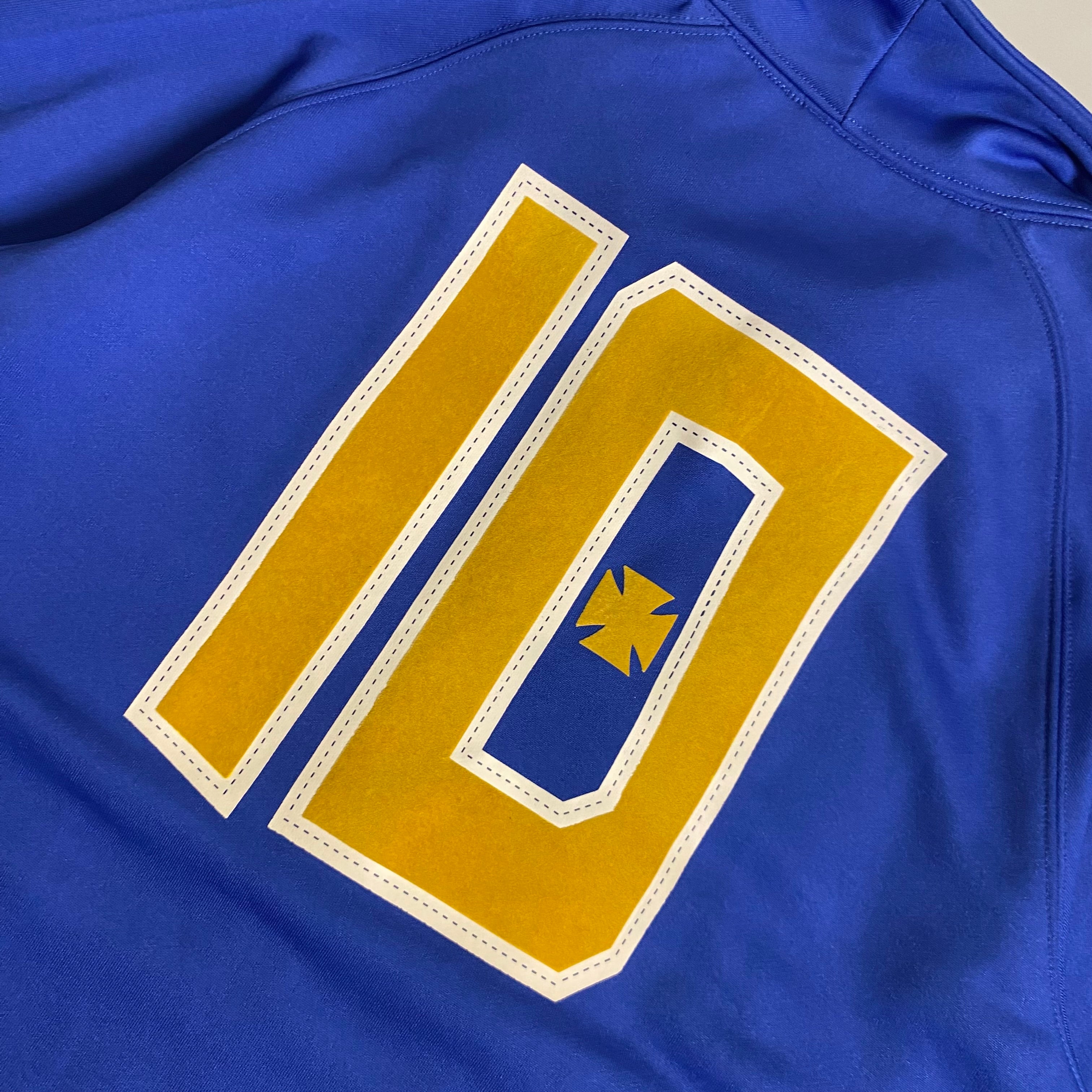 Y2K Nike x Brasil Swoosh Blue Track Jacket