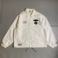 AAPE by A Bathing Ape Lightweight Coach Jacket in white