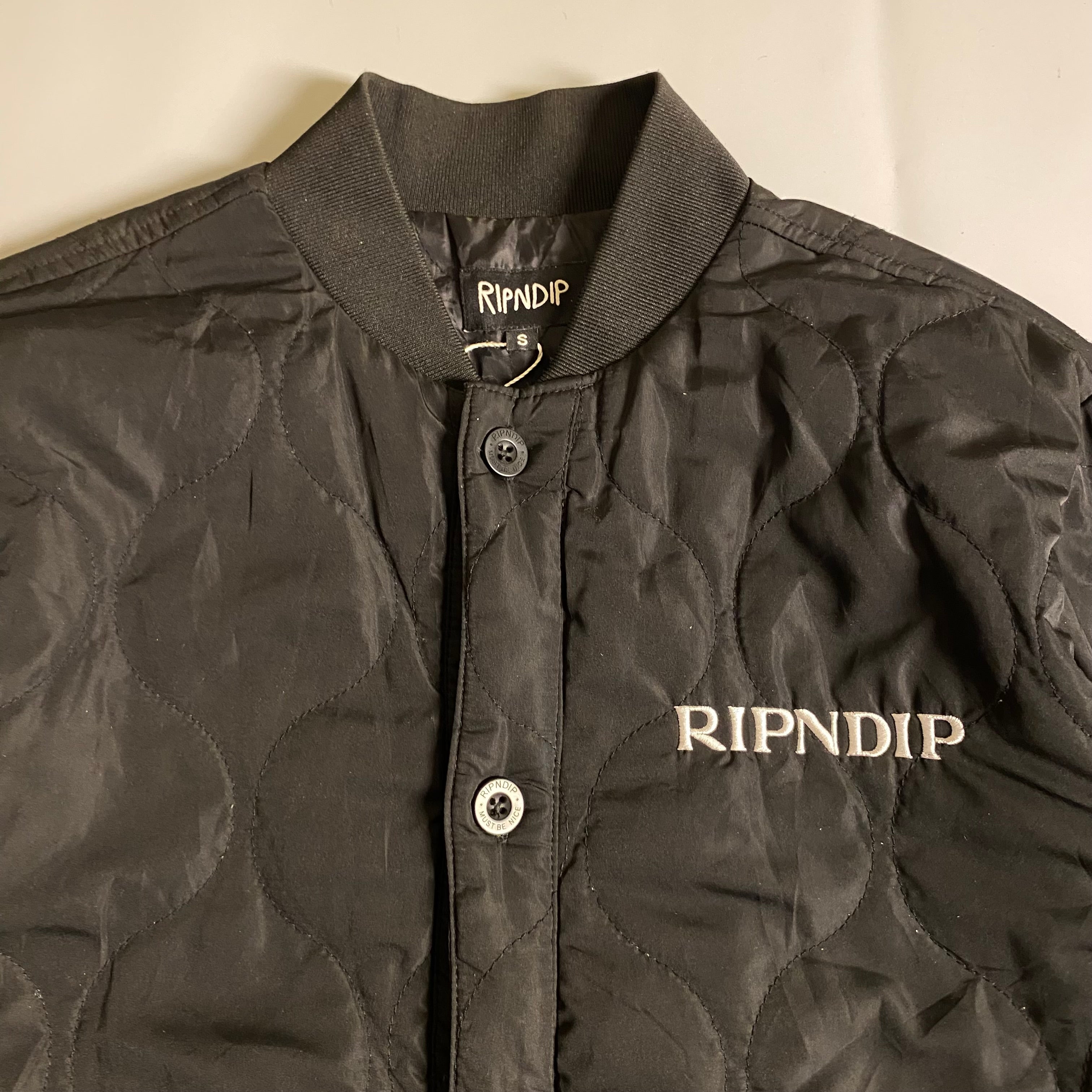 Ripndip Nermboutins Quilted Bomber Jacket
