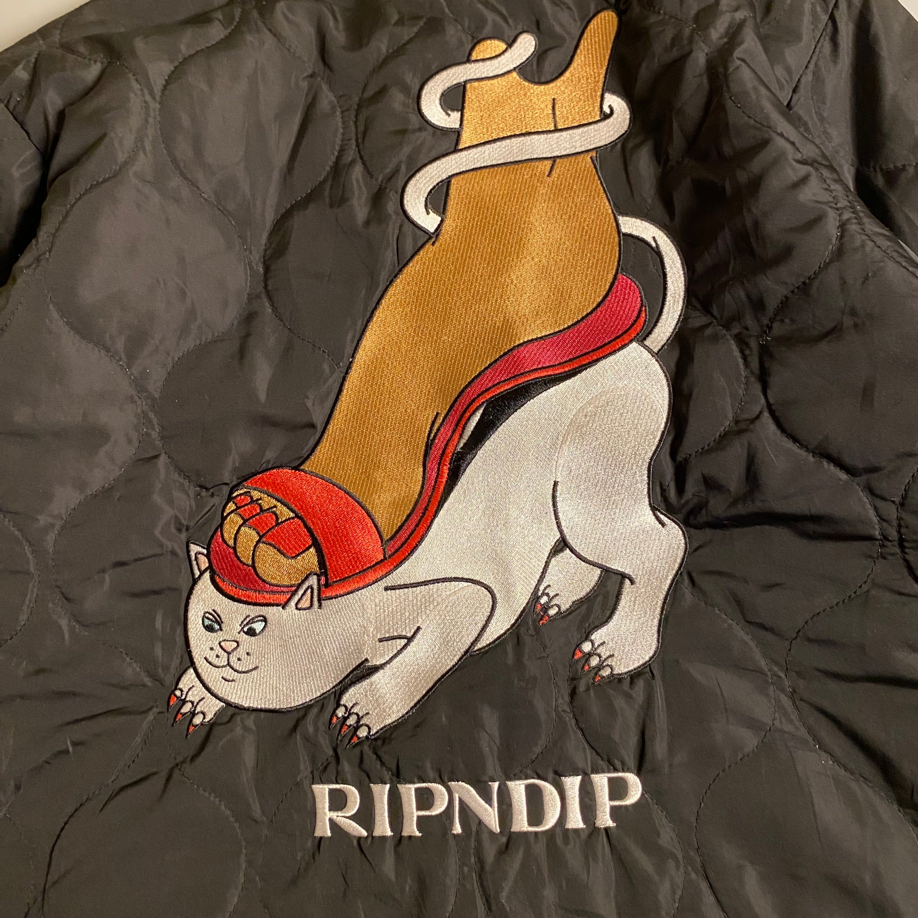 Ripndip Nermboutins Quilted Bomber Jacket