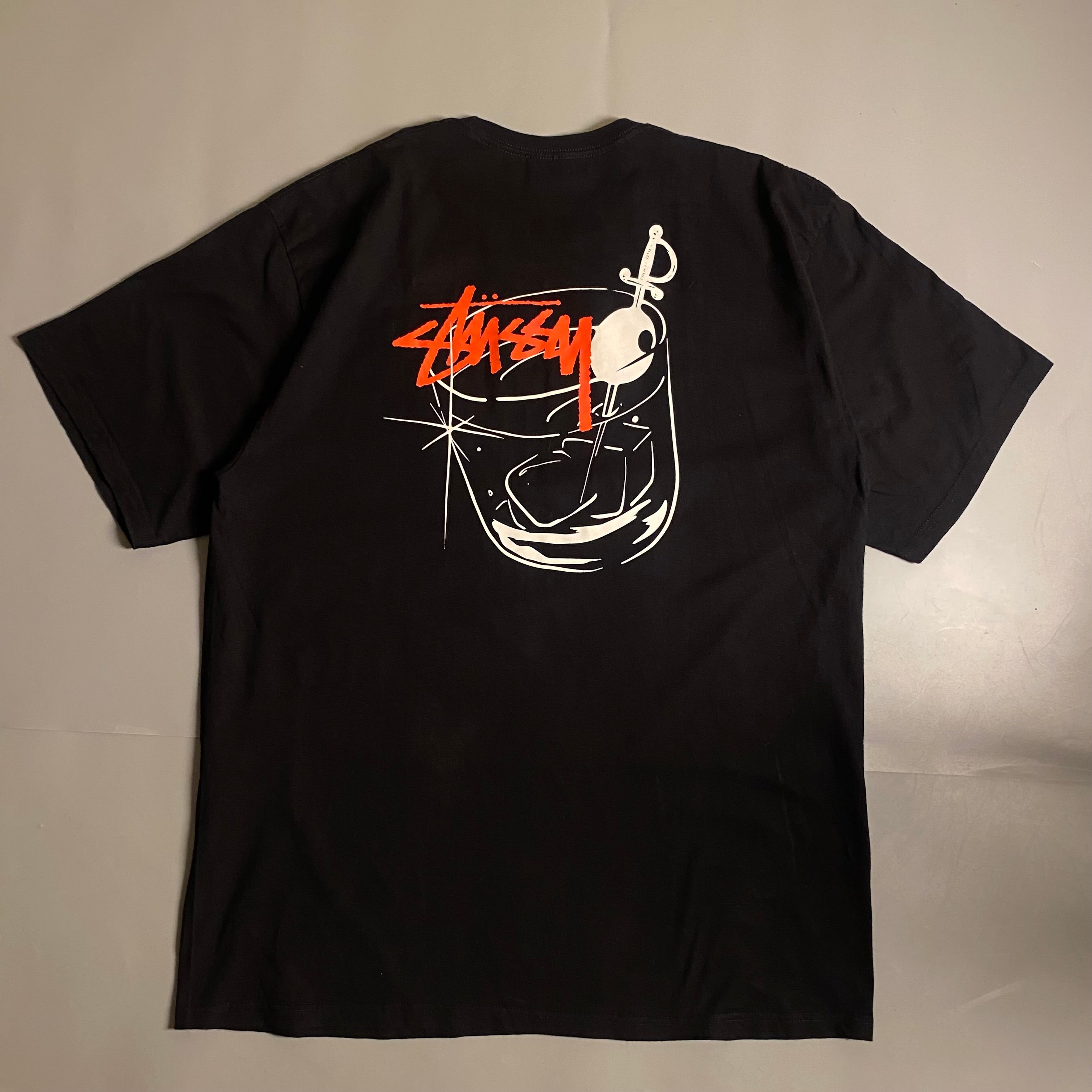 Stüssy "After Dark" graphic t-shirt
