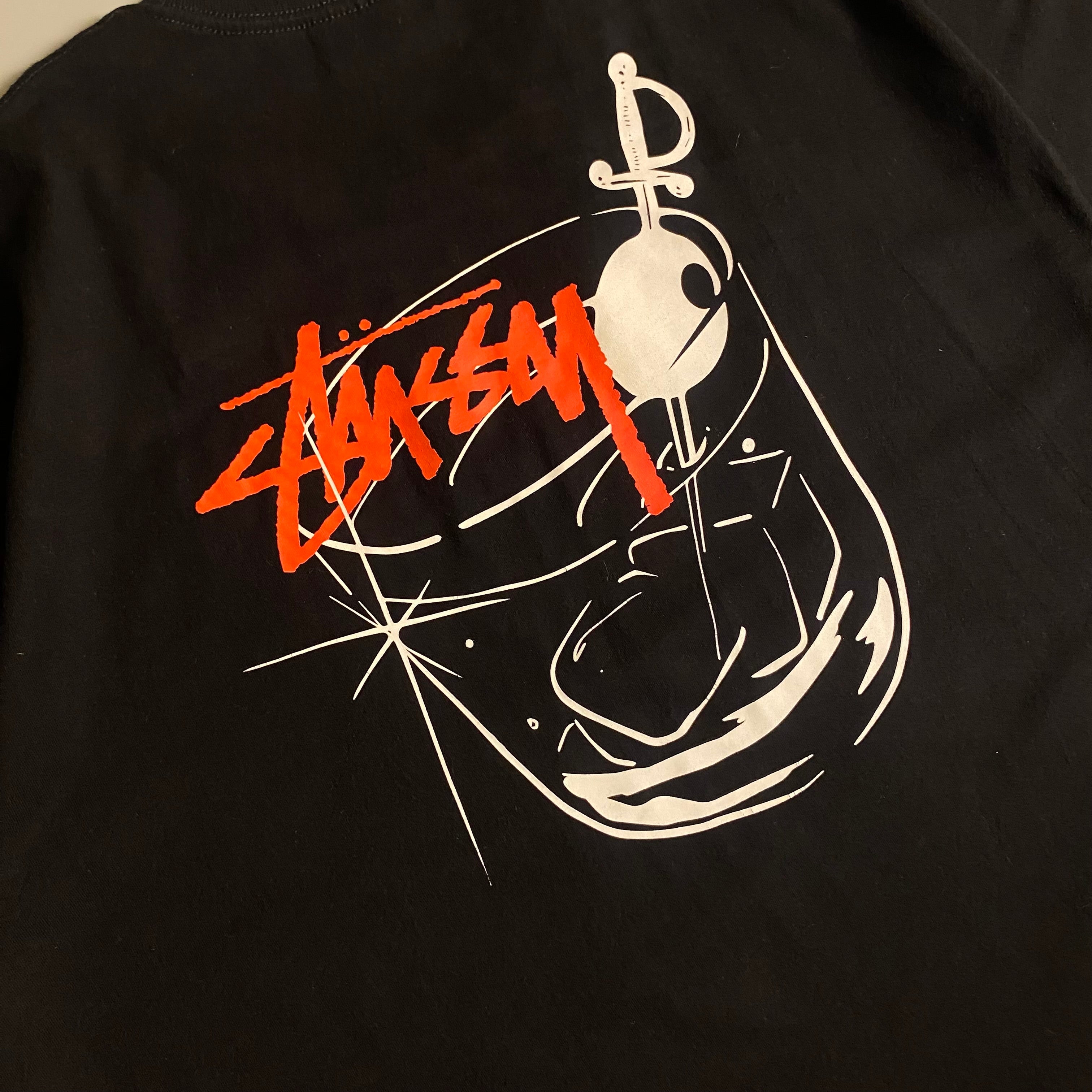 Stüssy "After Dark" graphic t-shirt
