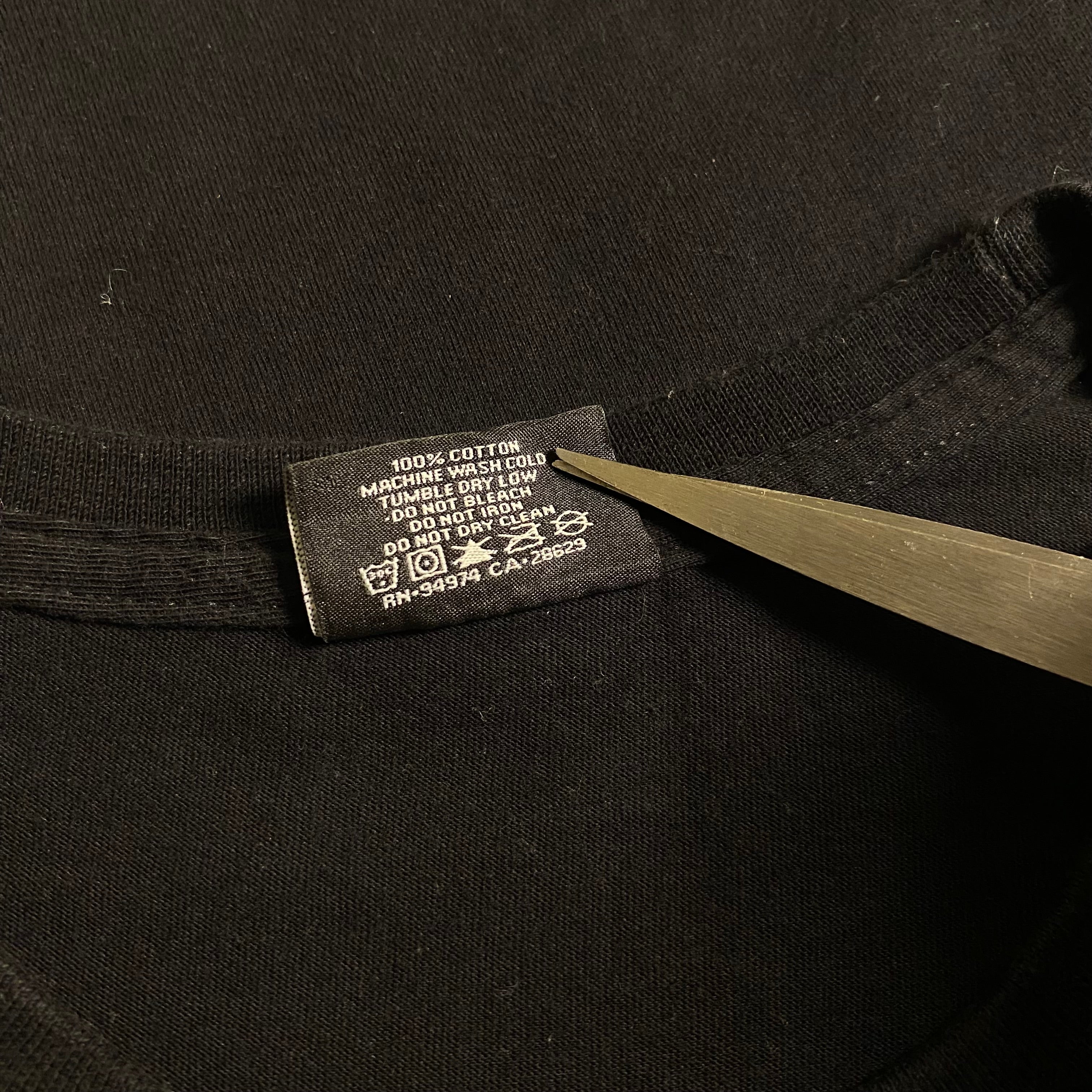 Stüssy "After Dark" graphic t-shirt