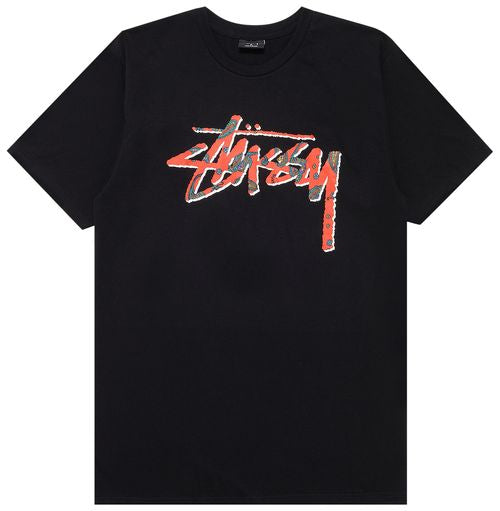 Stussy Paisley Stock Logo T-Shirt