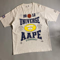 AAPE by A Bathing Ape Moonface Universe Printed Graphic T-Shirt