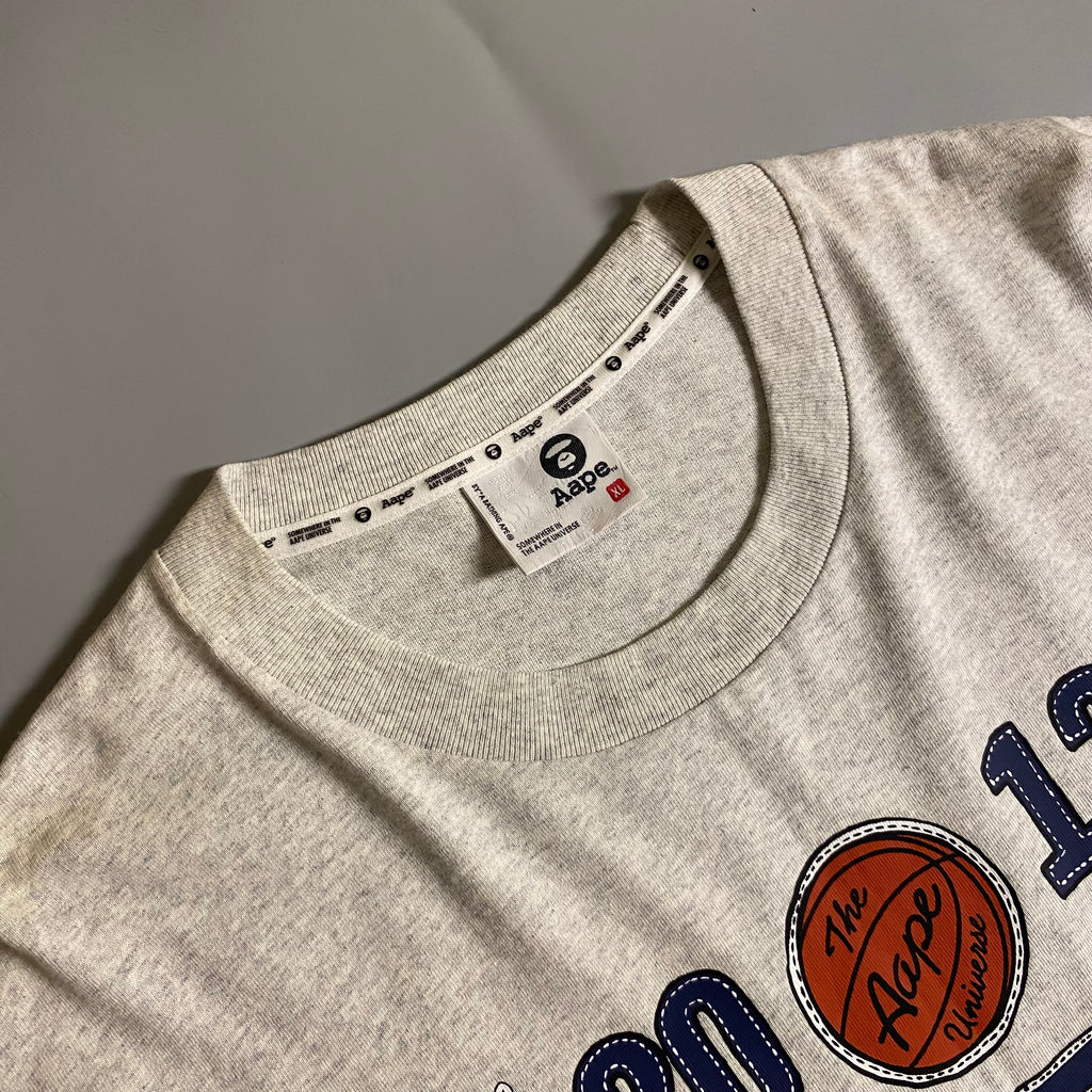 AAPE by A Bathing Ape Moonface Universe Printed Graphic T-Shirt