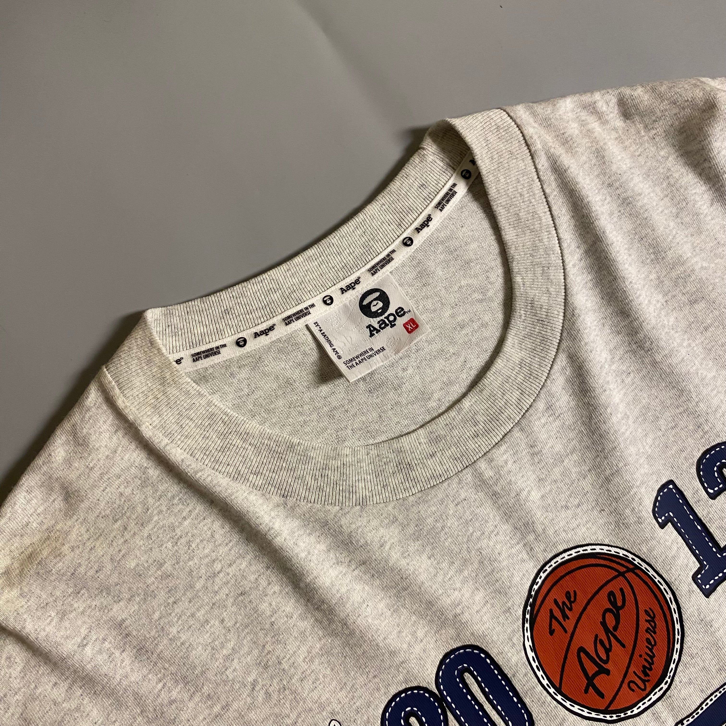 AAPE by A Bathing Ape Moonface Universe Printed Graphic T-Shirt