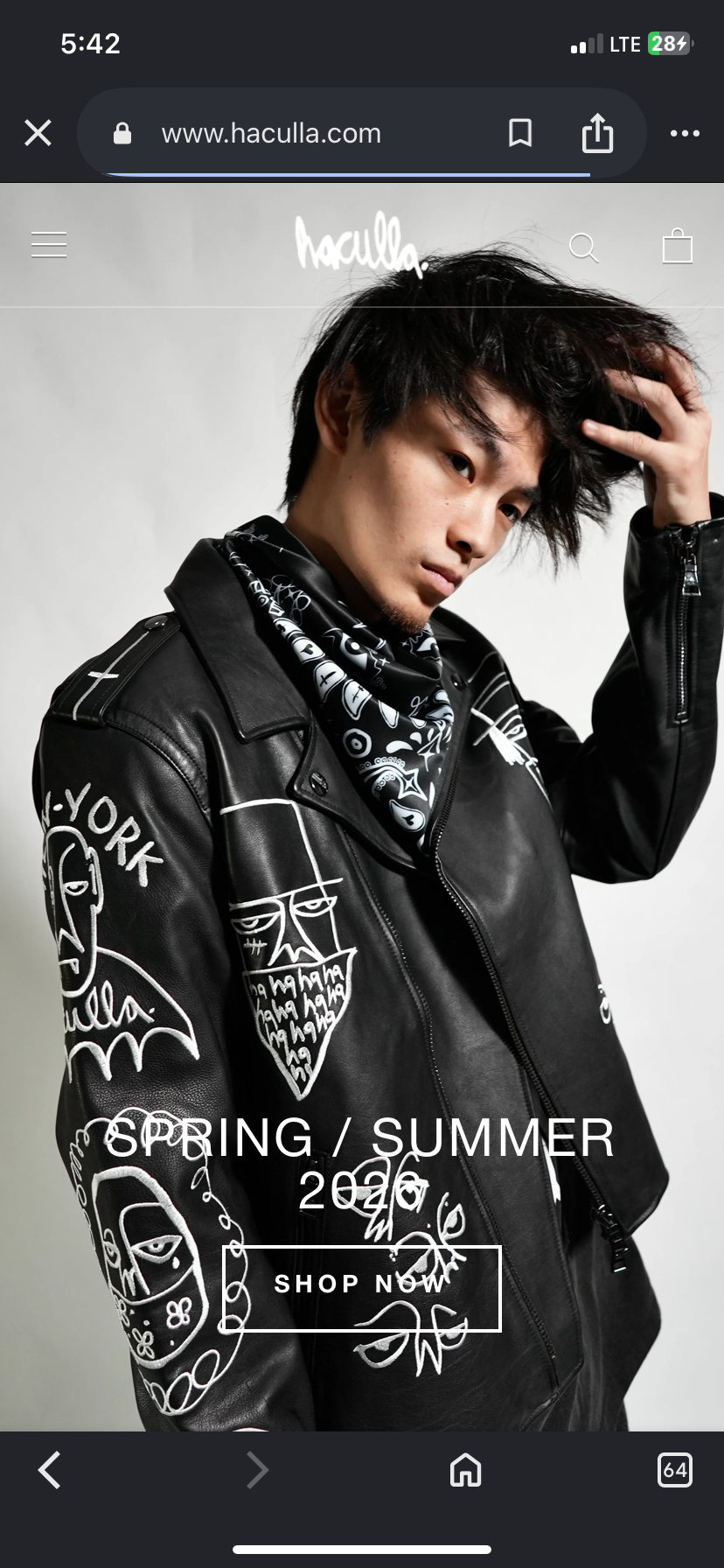 Haculla NYC Tribe Moto Jacket