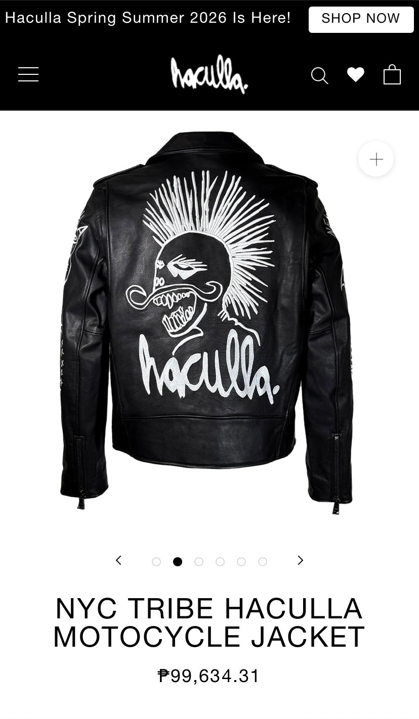 Haculla NYC Tribe Moto Jacket