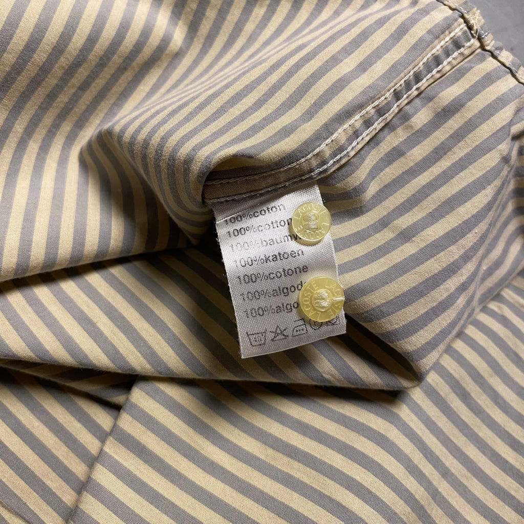 Lacoste Striped Button Down Long Sleeve
