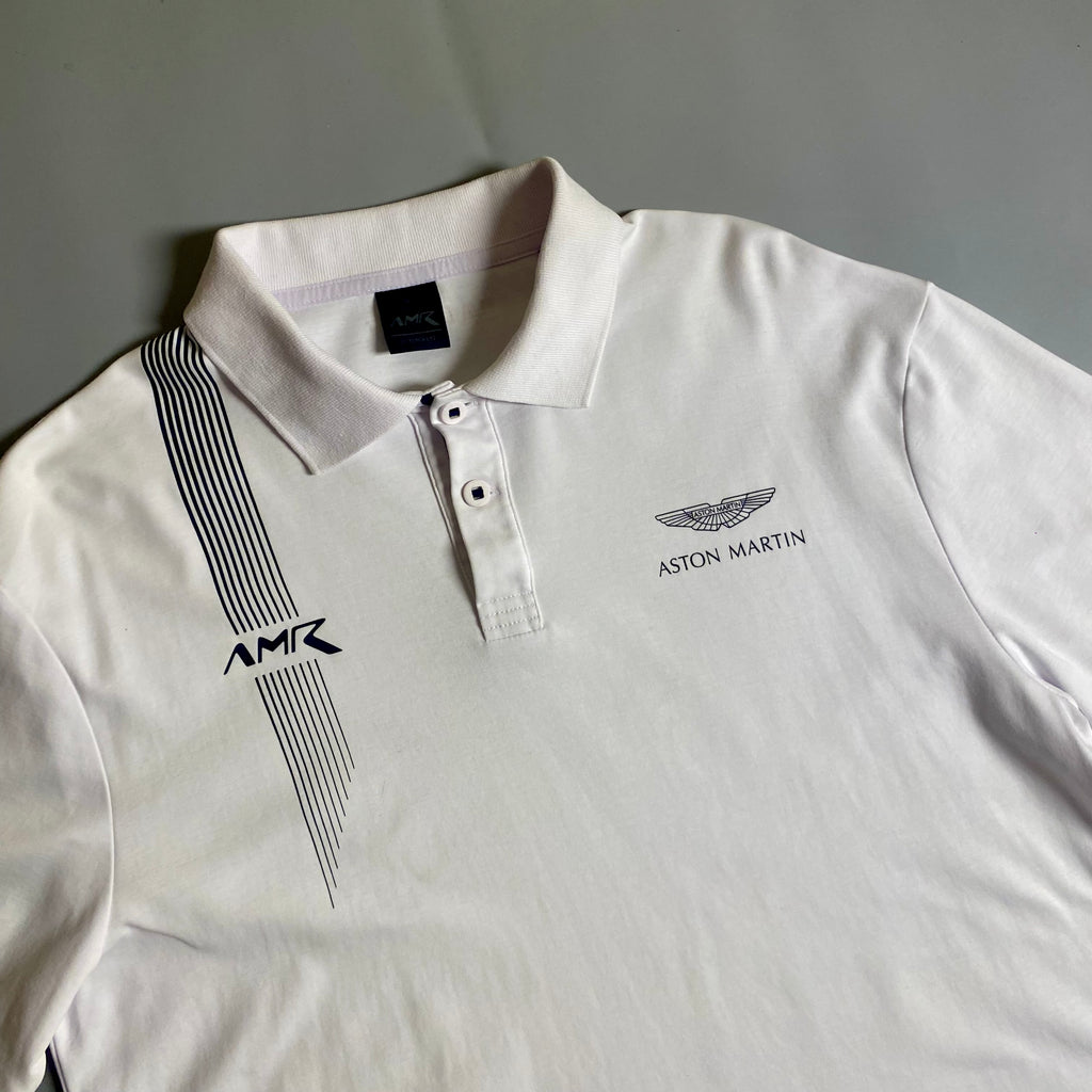 Hackett London x Aston Martin Racing (AMR) short-sleeve polo shirt