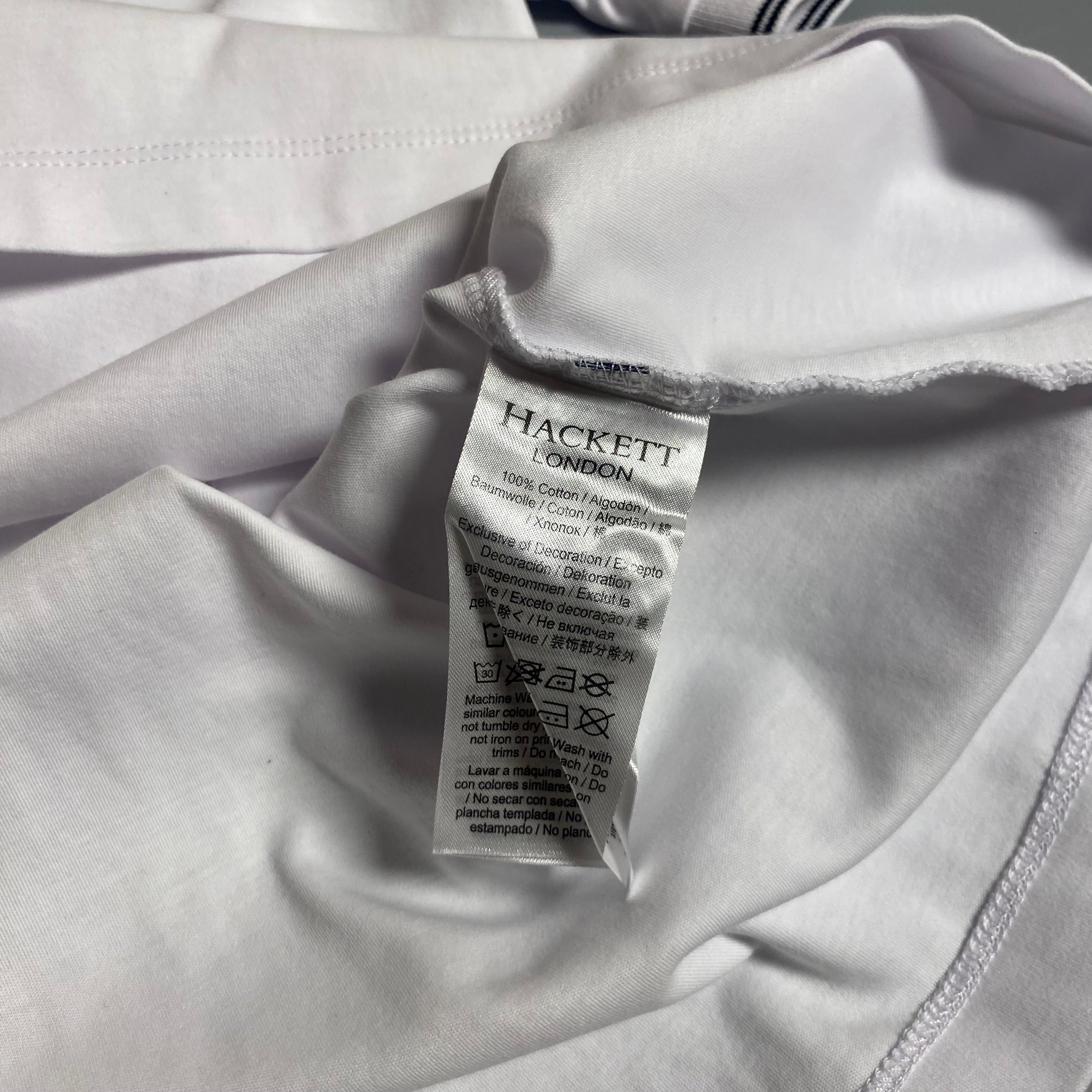 Hackett London x Aston Martin Racing (AMR) short-sleeve polo shirt