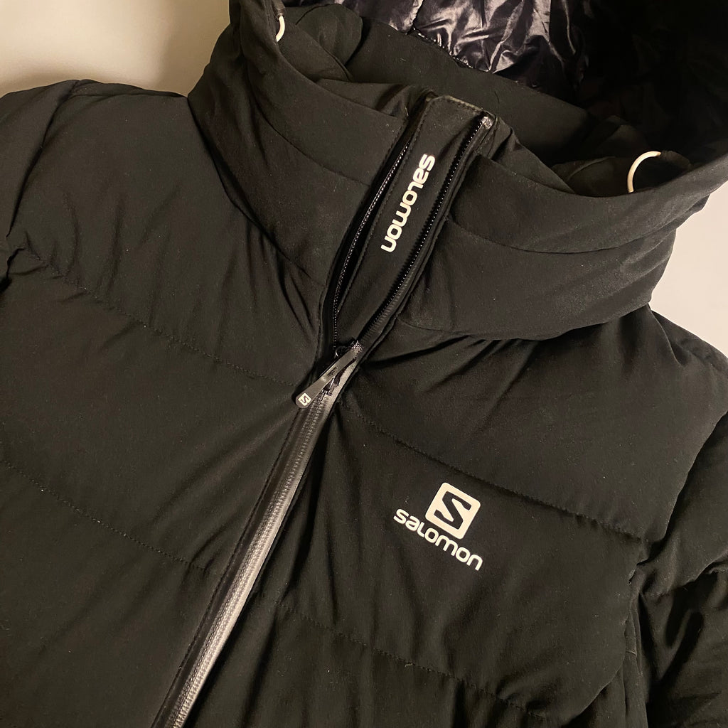 Salomon Women's Alpenflow Down Jacket in deep black