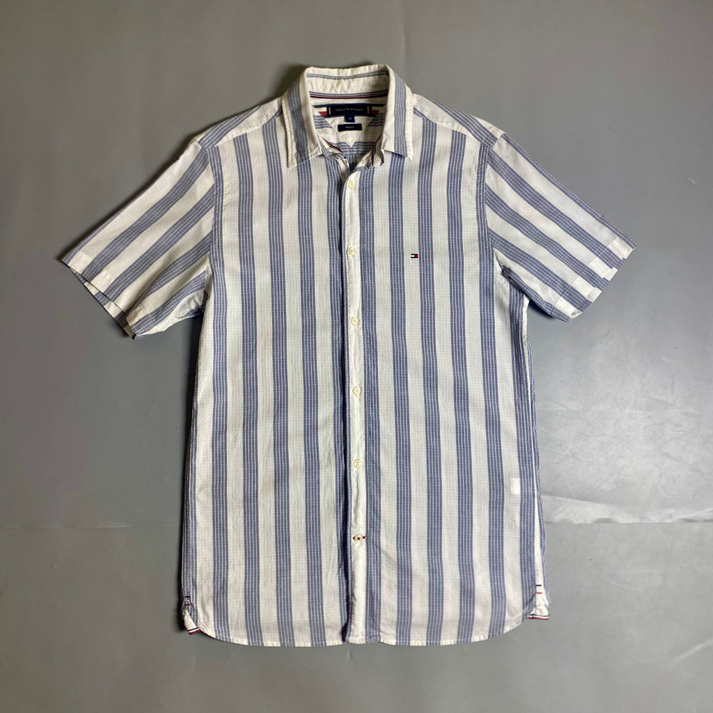 Tommy Hilfiger striped short-sleeve casual shirt