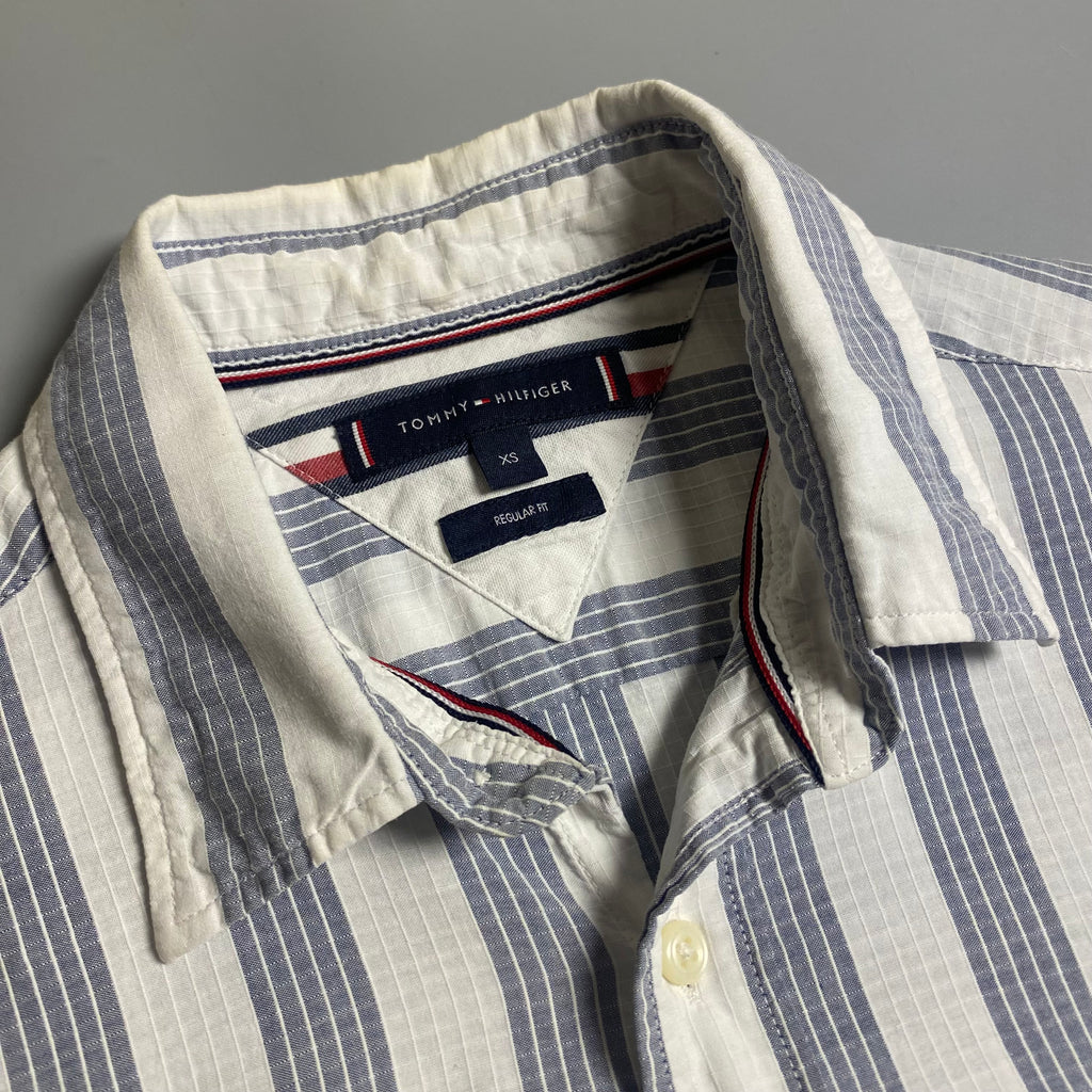 Tommy Hilfiger striped short-sleeve casual shirt