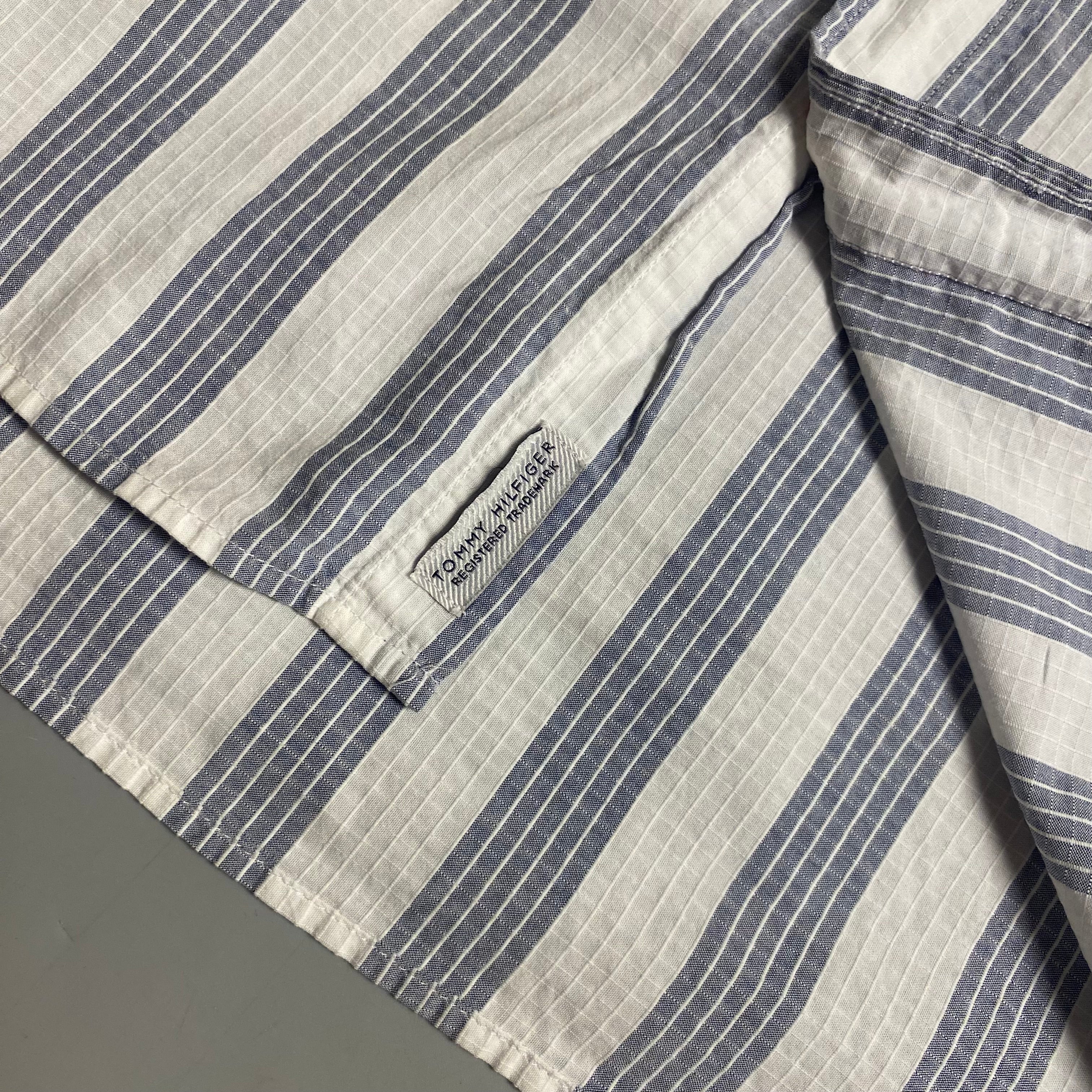 Tommy Hilfiger striped short-sleeve casual shirt