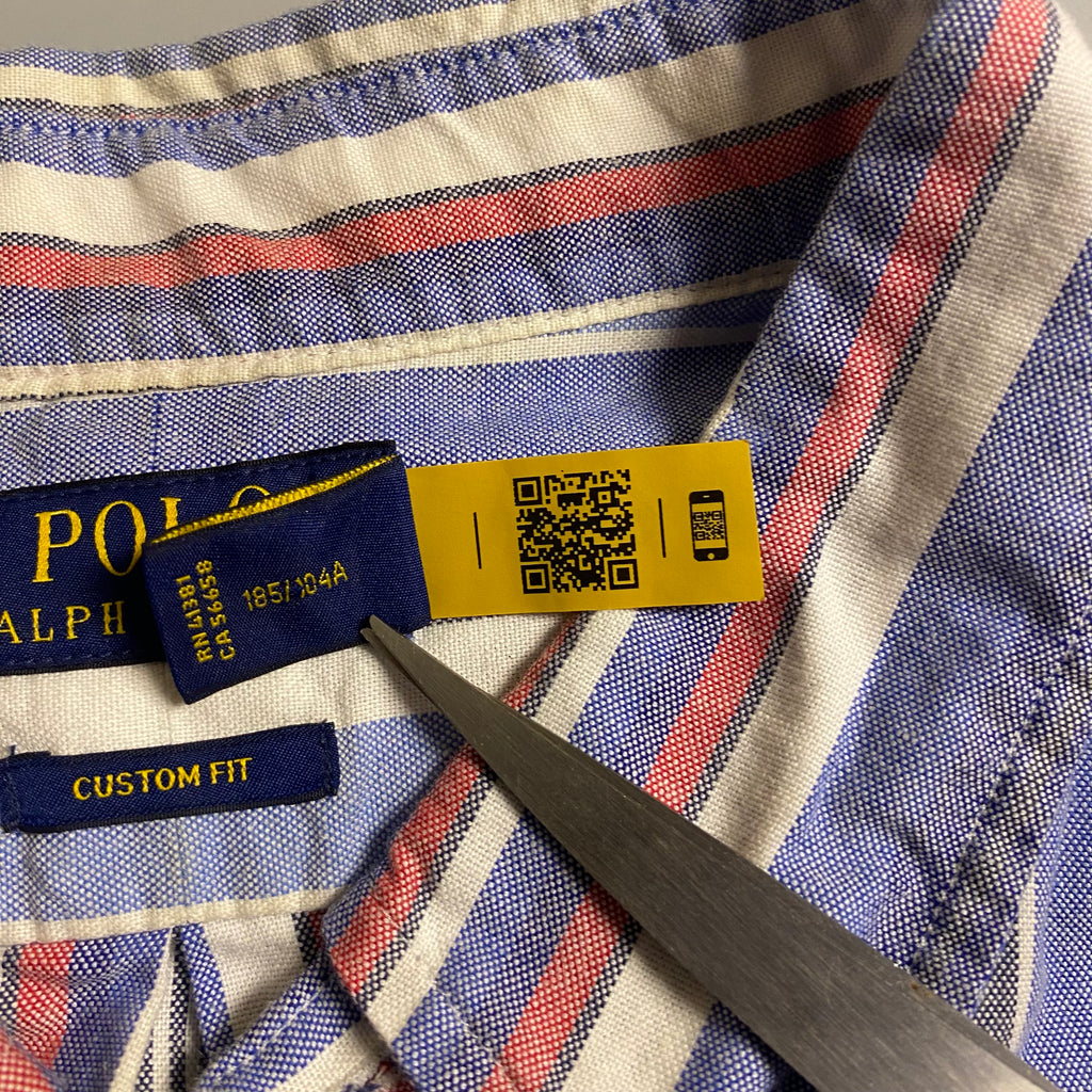 Polo Ralph Lauren Colorblocked Stripe Oxford short-sleeve shirt