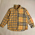 Burberry x Gosha Rubchinskiy Split Exploded Check Wool Flannel Shirt