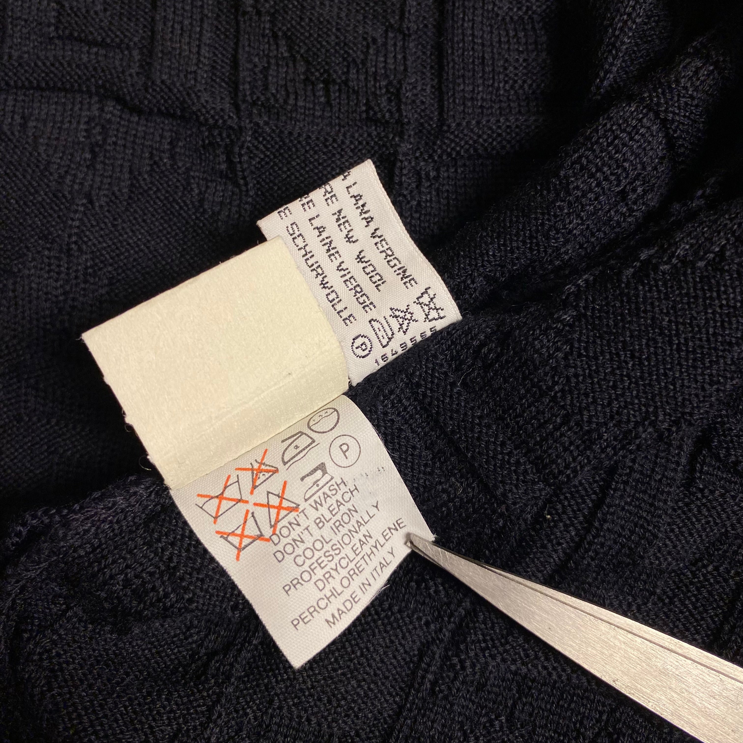 Fendi Zucca monogram textured wool cardigan