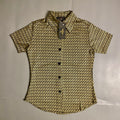 Fendi Zucca Monogram short-sleeve button-down shirt