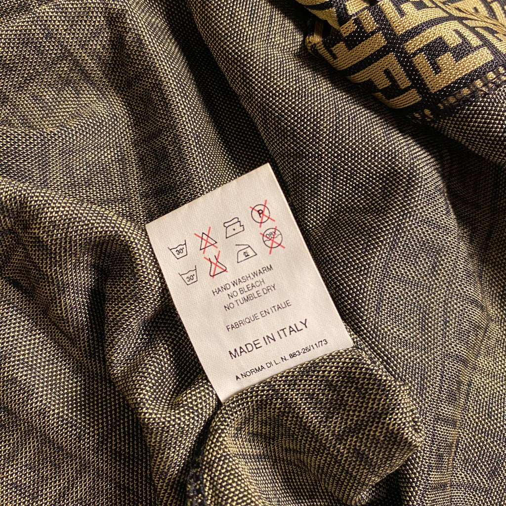Fendi Zucca Monogram short-sleeve button-down shirt