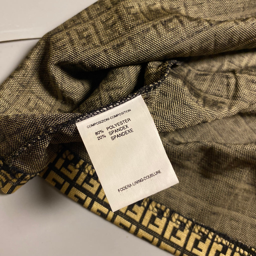 Fendi Zucca/Zucchino monogram knit tank top